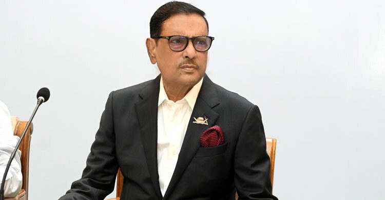 ইসরায়েলের সঙ্গে বিএনপির গোপন আঁতাত রয়েছে: ওবায়দুল কাদের