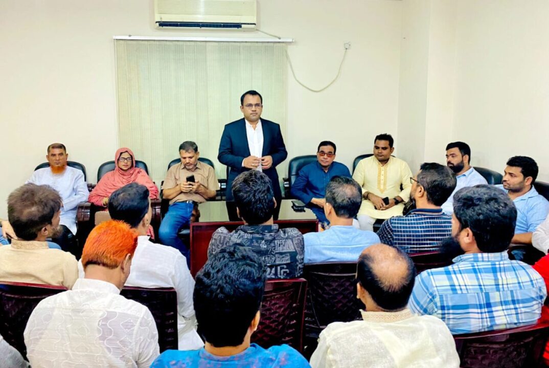 তিতাসের নবগঠিত শ্রমিকদলের মতবিনিময় ও পরিচিতি সভা