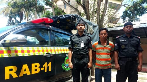 কুমিল্লায় হত্যার ১৩ বছর পর মৃত্যুদন্ডপ্রাপ্ত পলাতক আসামী গ্রেফতার