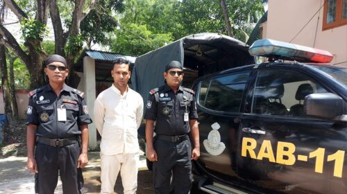 কুমিল্লা নগরীতে ১৩ মামলার ডাকাত গ্রেফতার