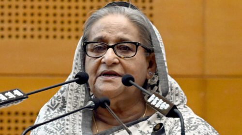 তারা চায় বাংলাদেশে এমন সরকার আসুক যারা তাদের পদলেহন করবে: প্রধানমন্ত্রী