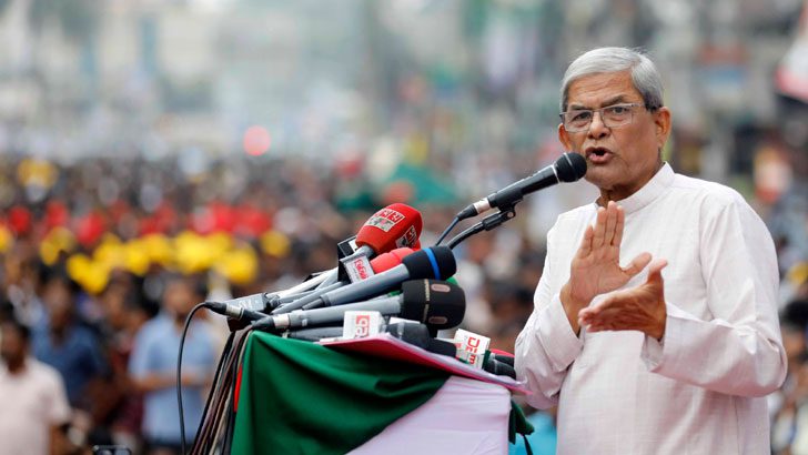 সময় খুব কম, ঐক্যবদ্ধ হয়ে সংগ্রাম করতে হবে: মির্জা ফখরুল