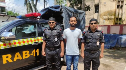 চান্দিনায় মাদকদ্রব্যসহ মাদক কারবারি আটক