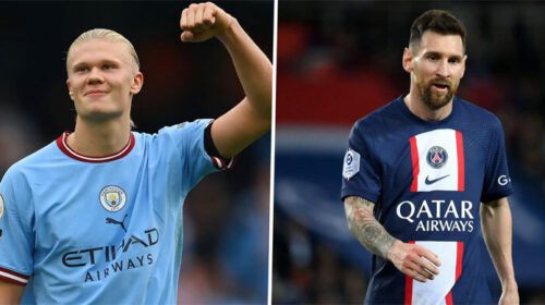 ব্যালন ডি’অরের তালিকায় মেসি-হালান্ড, নেই নেইমার-রোনালদো