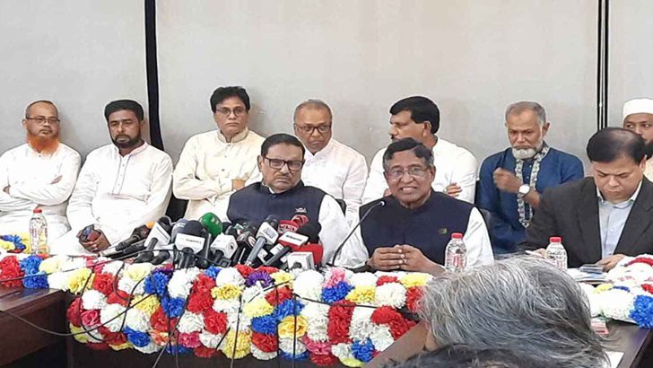 গণতন্ত্র রক্ষায় শেখ হাসিনাকে ক্ষমতায় রাখতে হবে : ওবায়দুল কাদের