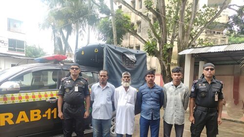 বরুড়ায় সাত্তার হত্যা মামলার ৫ আসামী গ্রেফতার