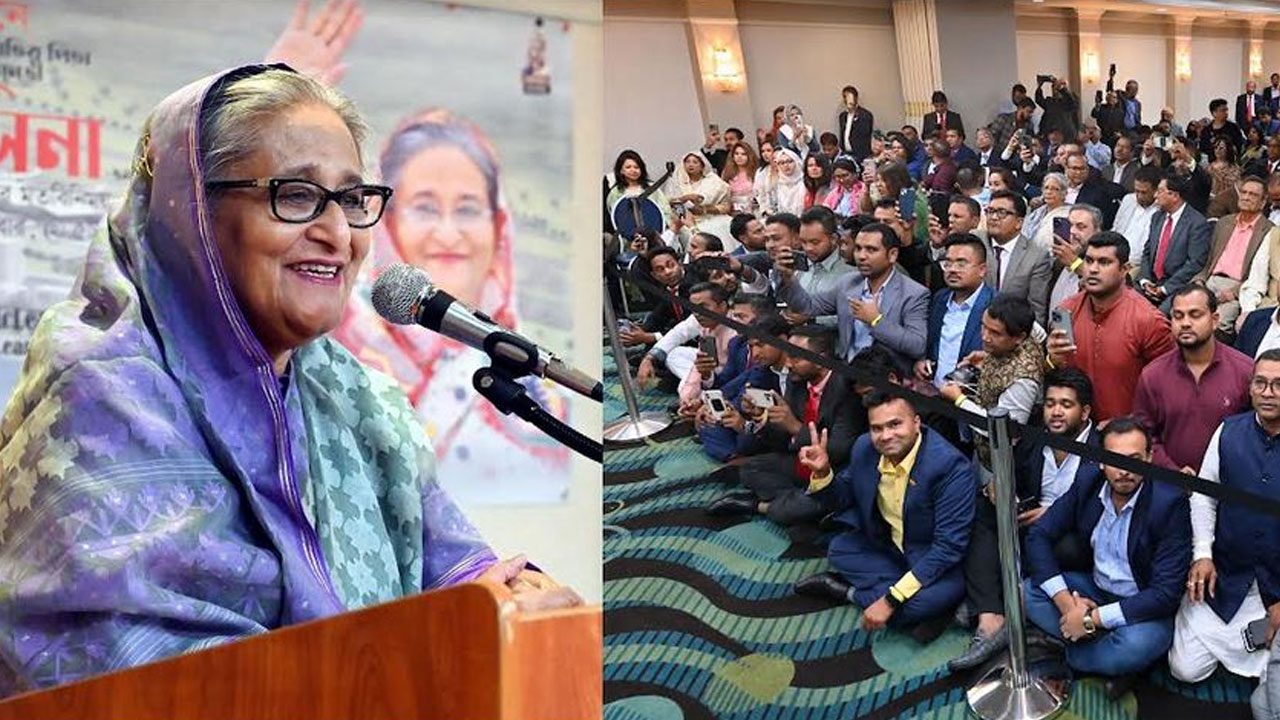 আওয়ামী লীগ ক্ষমতায় না থাকলে দেশ অন্ধকারে ফিরে যাবে: প্রধানমন্ত্রী