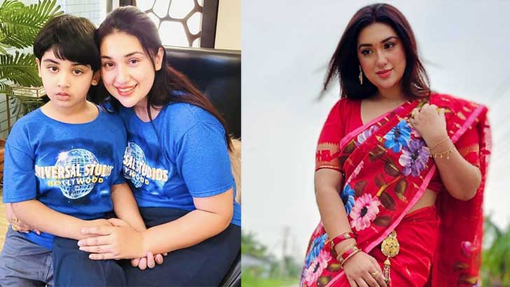 ছেলে জয়ের জন্য দোয়া চাইলেন অপু বিশ্বাস