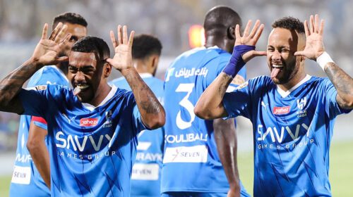 নেইমারের অভিষেক ম্যাচে আল-হিলালের গোলের বন্যা