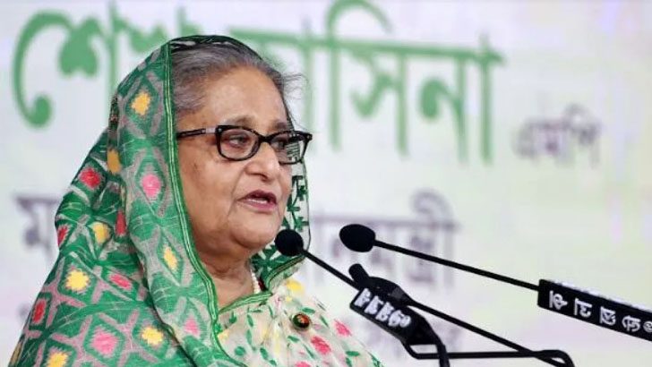 খালেদা জিয়াকে চিকিৎসার জন্য বিদেশ যেতে হলে আবার জেলে যেতে হবে: প্রধানমন্ত্রী