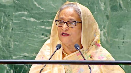 যুদ্ধ ও সংঘাতের পথ পরিহার করে ঐক্যের ডাক প্রধানমন্ত্রী শেখ হাসিনার