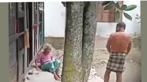 দাউদকান্দিতে বৃদ্ধা মাকে নির্যাতন করলো ছেলে,খবর পেয়ে ছুটে গেল ইউএনও