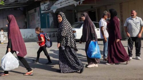 ইসরাইলের আলটিমেটামের পর গাজা ছাড়ল চার লাখের বেশি ফিলিস্তিনি