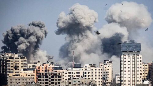 গাজা উপত্যকায় বিমান হামলা বন্ধ করল ইসরায়েল