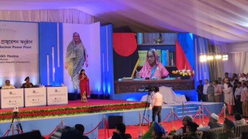 ইউরেনিয়াম হস্তান্তর অনুষ্ঠানে ভার্চুয়ালি যুক্ত হলেন শেখ হাসিনা-পুতিন