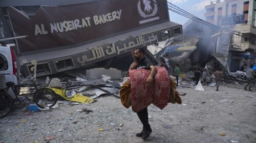 গাজায় ইসরাইলের ভয়াবহ বিমান হামলা, নিহত ১৮