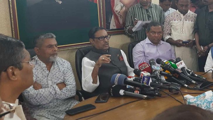 হিন্দু সম্প্রদায়ের পূজামণ্ডপ-বাড়িঘর পাহারার নির্দেশ ওবায়দুল কাদেরের