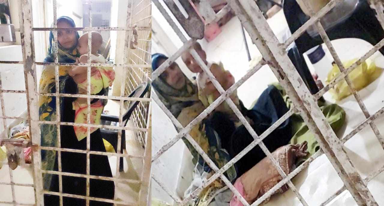 কুমিল্লায় ঋণের কিস্তির টাকা না দেয়ার মামলায় মায়ের অপরাধে ৪ মাসের শিশু থানার হাজতে!
