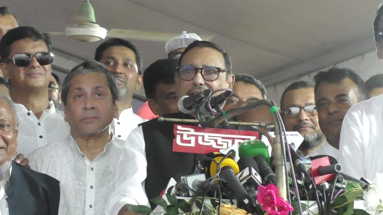 নির্বাচনে আসেন নইলে সব হারাবেন: ওবায়দুল কাদের