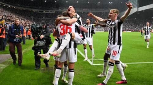 পিএসজিকে হালি গোলের লজ্জা দিলো নিউক্যাসেল ইউনাইটেড