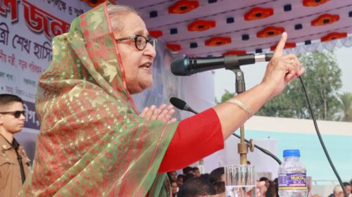 শেখ মুজিবের মেয়ে দুর্নীতি করে না: প্রধানমন্ত্রী