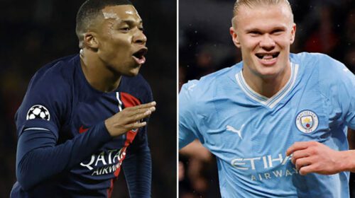 এমবাপের রেকর্ড ভাঙলেন আর্লিং হালান্ড