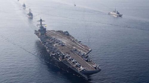 ইসরায়েলের সমর্থনে রণতরী পাঠাচ্ছে যুক্তরাষ্ট্র