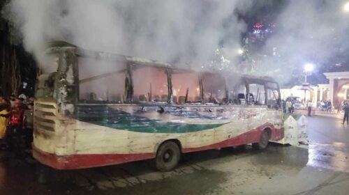 ২৭ ঘণ্টায় অবরোধে সারাদেশে ১৩ স্থানে অগ্নিসংযোগ