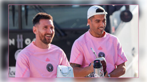 অনুশীলনে মেসি