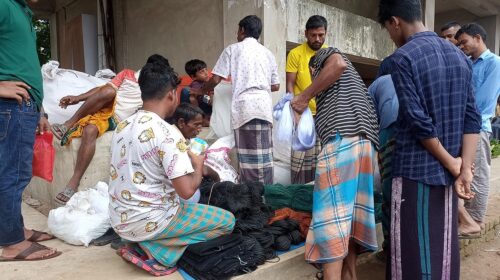 ব্রাহ্মণপাড়ায় বন্যার পানিতে