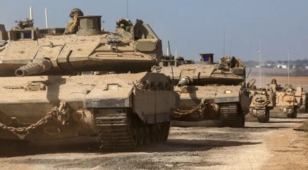 বিমান হামলার পর গাজায় স্থল অভিযান জোরদার ইসরাইলের