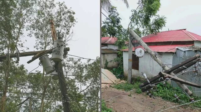 কুমিল্লায় কালবৈশাখীর তাণ্ডব: ৩৫ ট্রান্সফরমার নষ্ট, বজ্রপাতে নিহত ২