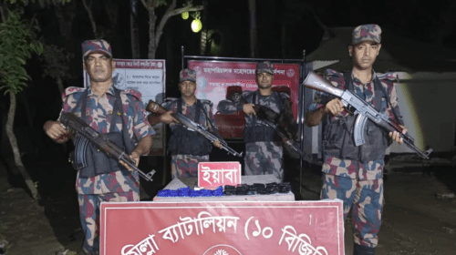 কুমিল্লায় বিজিবির অভিযানে ১০ হাজার ২০০ পিস ইয়াবা জব্দ